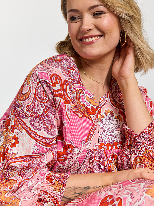 GALICE - Plus Size Kjole fra Gozzip