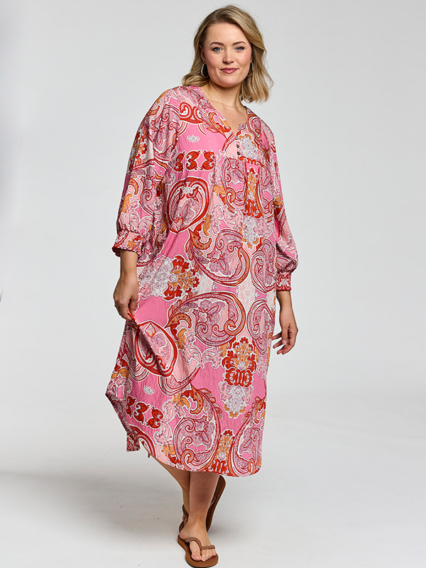 GALICE - Plus Size Kjole fra Gozzip