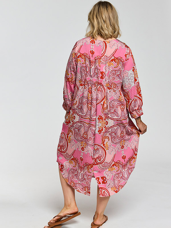 GALICE - Plus Size Kjole fra Gozzip