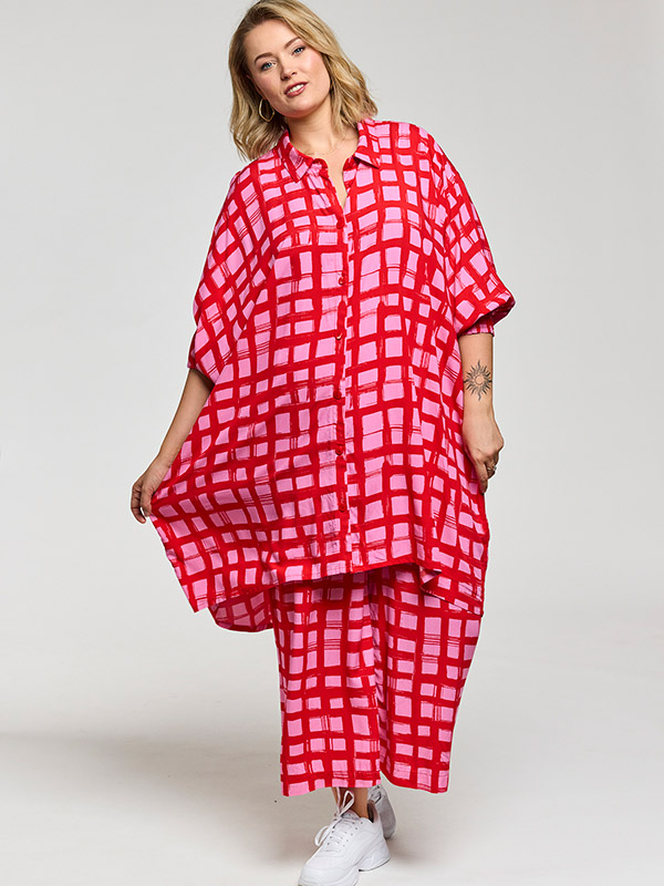 GGERDA - Plus Size Tunika fra Gozzip