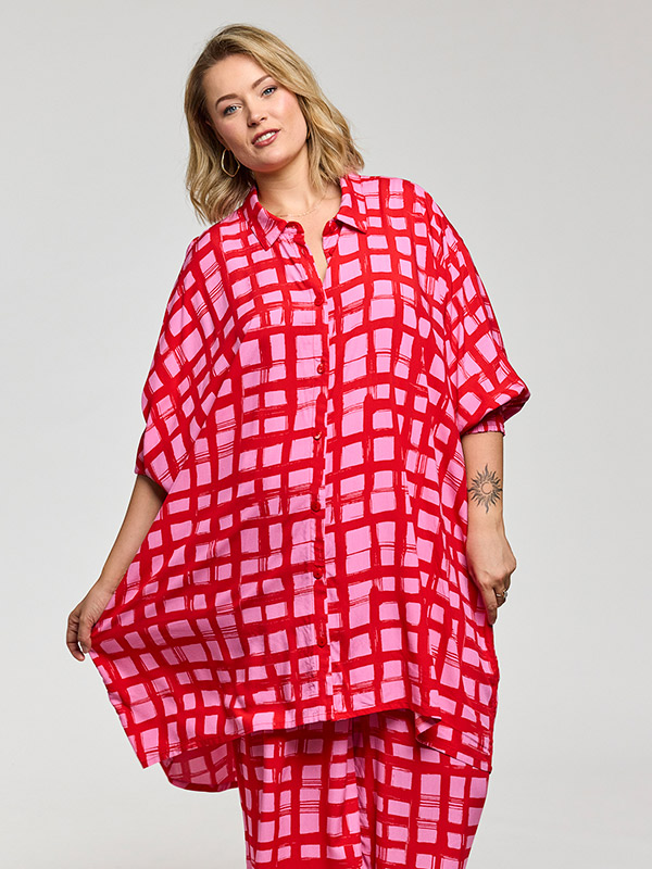 GGERDA - Plus Size Tunika fra Gozzip