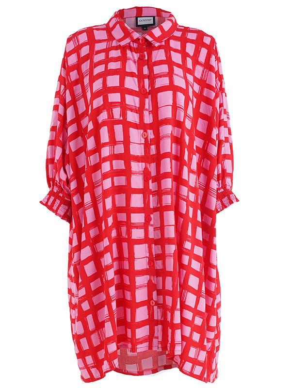 GGERDA - Plus Size Tunika fra Gozzip