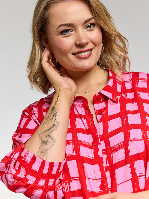 GGERDA - Plus Size Tunika fra Gozzip