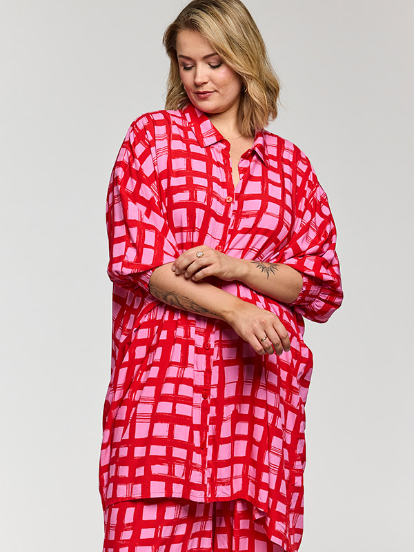 GGERDA - Plus Size Tunika fra Gozzip