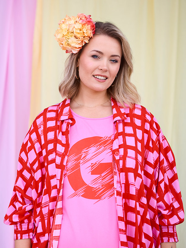 GGERDA - Plus Size Tunika fra Gozzip