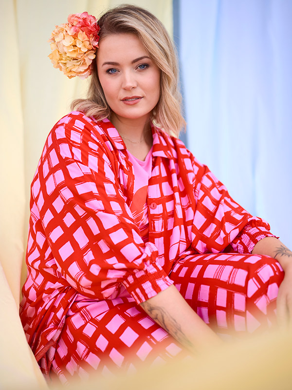 GGERDA - Plus Size Tunika fra Gozzip