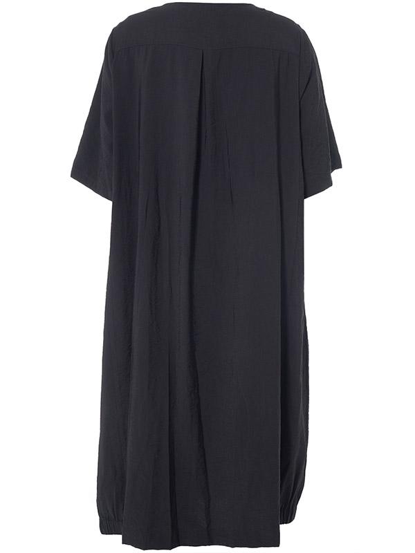 GHAZEL - Plus Size Kjole fra Gozzip Black