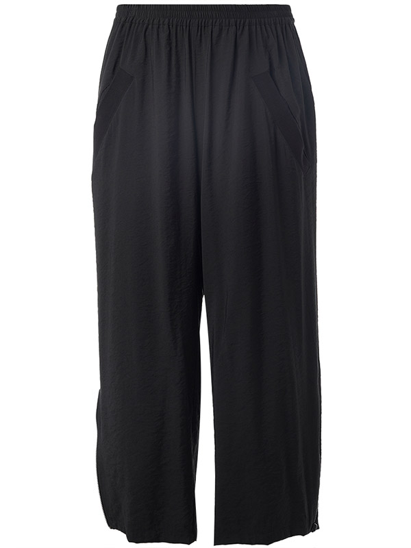 GHAILEY - Plus Size Bukser fra Gozzip Black