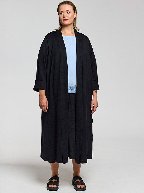 GKELSEY - Plus Size Cardigan fra Gozzip Black