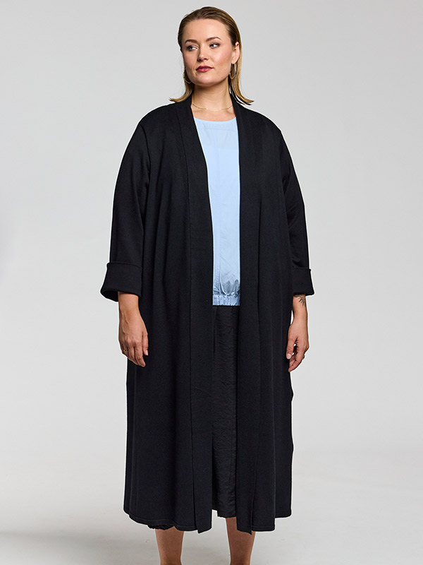GKELSEY - Plus Size Cardigan fra Gozzip Black