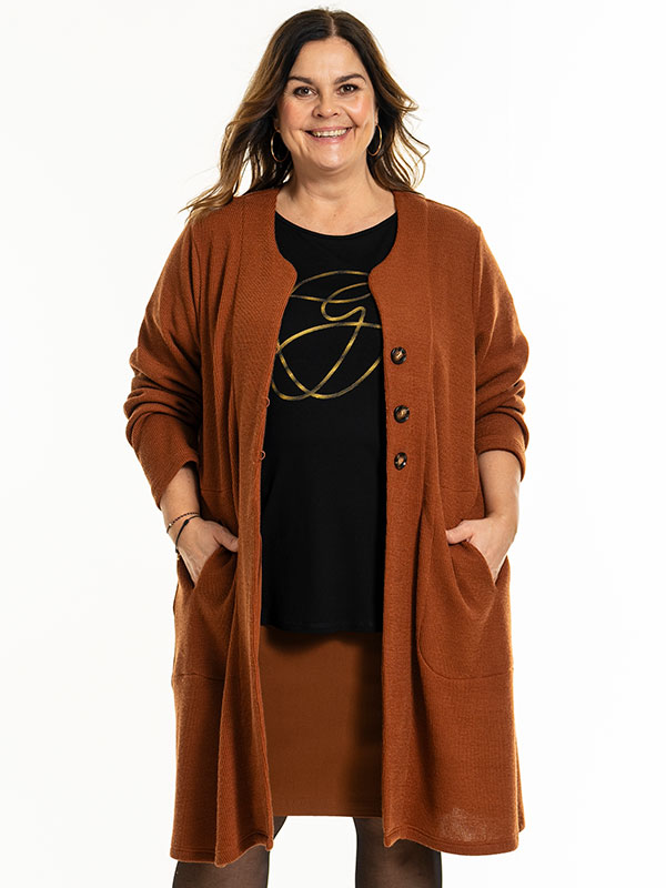 CLARE - Plus Size Skjørt fra Gozzip