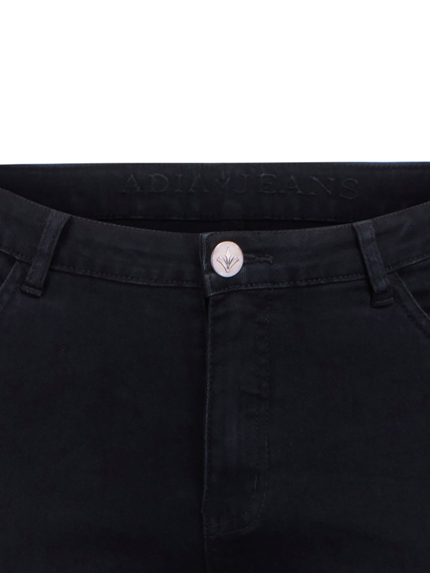 MILAN - Svarte stretch jeans fra Adia