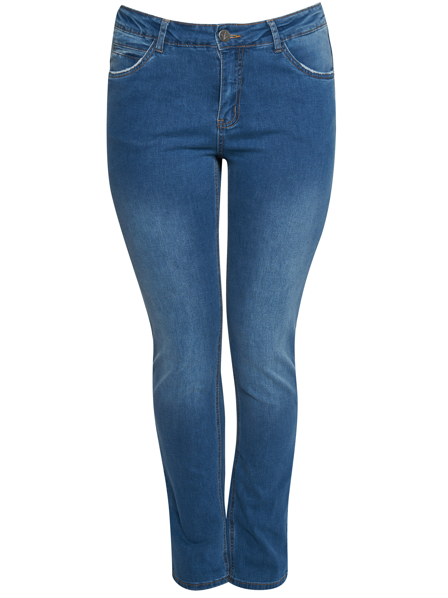 MONACO - Lyse jeans med høyt liv fra Adia