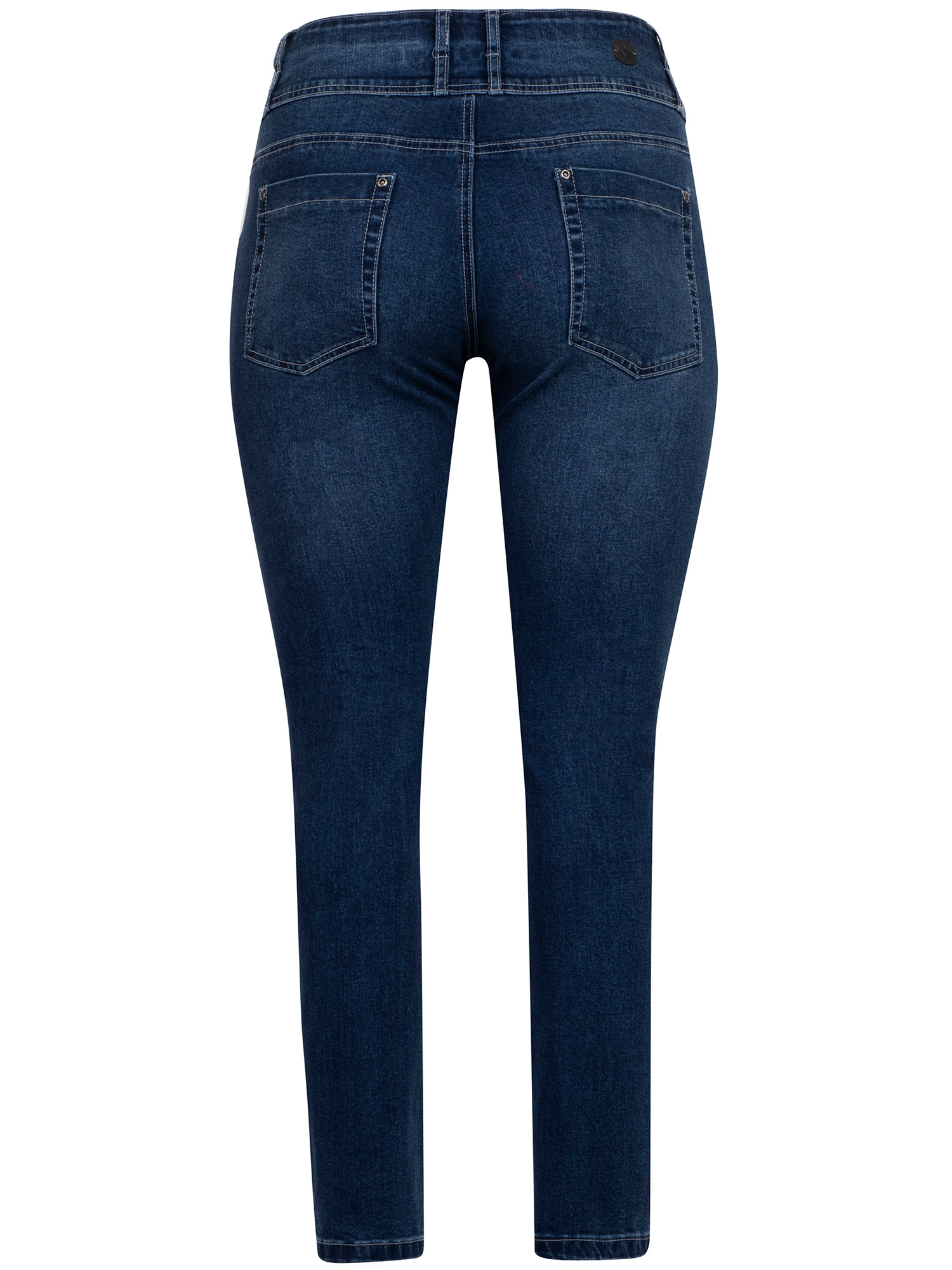 ROME - Blå jeans med bred linning fra Adia
