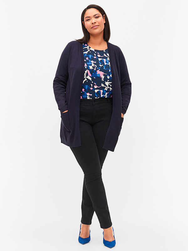 CARRIE - Plus Size Cardigan fra Zizzi