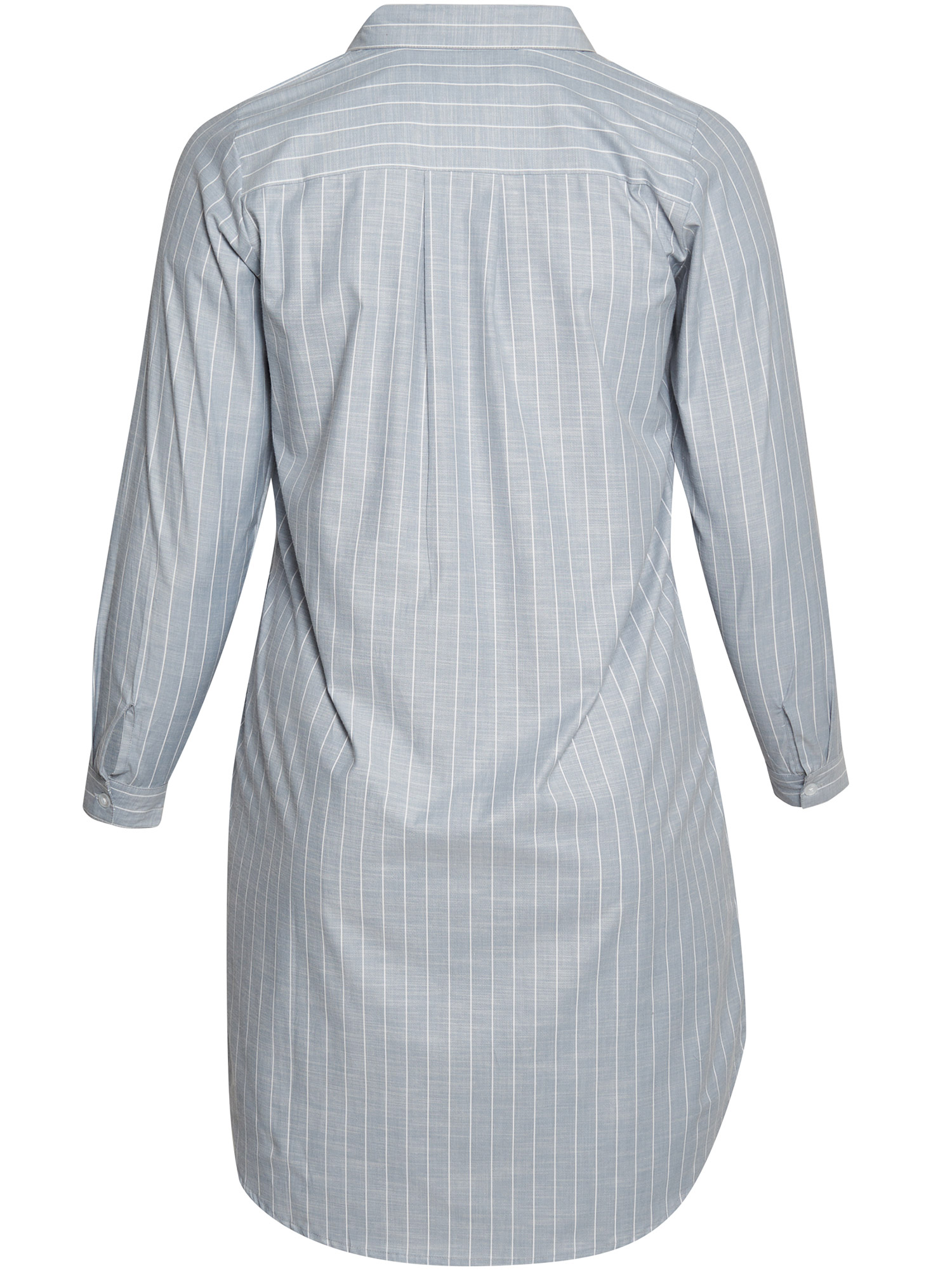 Norwalk - Lyseblå skjorte med striper fra Aprico
