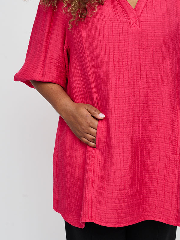 CAMI TEA - Plus Size Bluse fra Pont Neuf