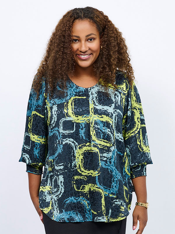 DALVINA - Plus Size Bluse fra Pont Neuf