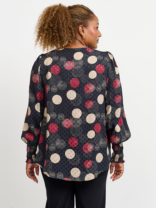 DALVINA - Plus Size Bluse fra Pont Neuf