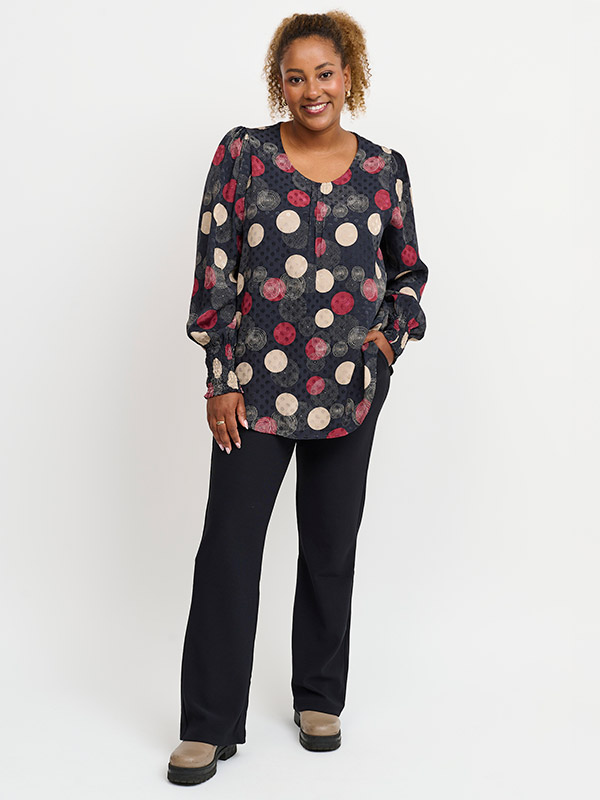 DALVINA - Plus Size Bluse fra Pont Neuf