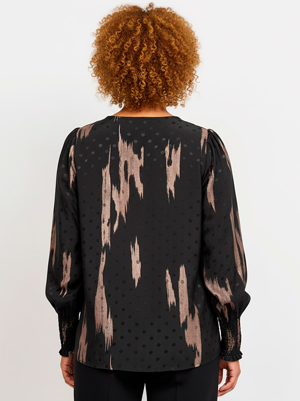 DALVINA - Plus Size Bluse fra Pont Neuf