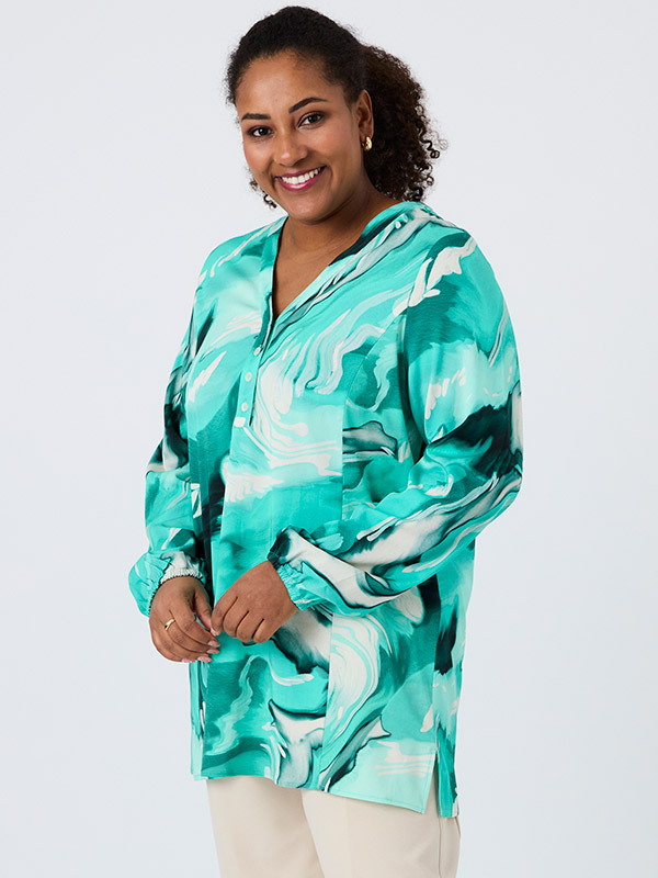DONITA - Plus Size Bluse fra Pont Neuf