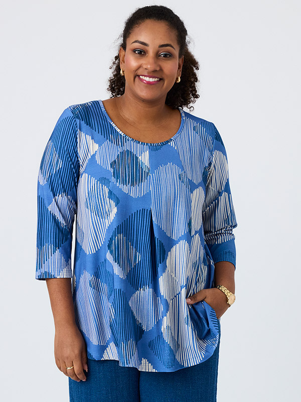 ERICA - Plus Size Bluse fra Pont Neuf