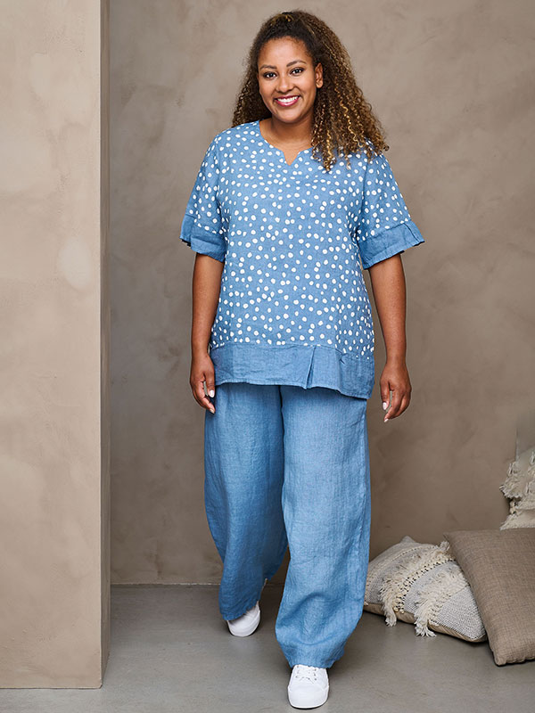 HADIL - Plus Size Bluse fra Pont Neuf