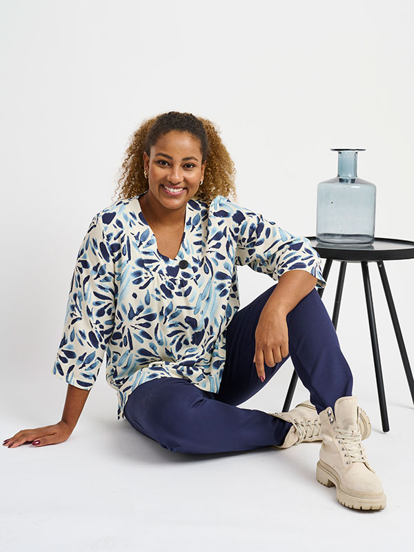 HILMA - Plus Size Bluse fra Pont Neuf
