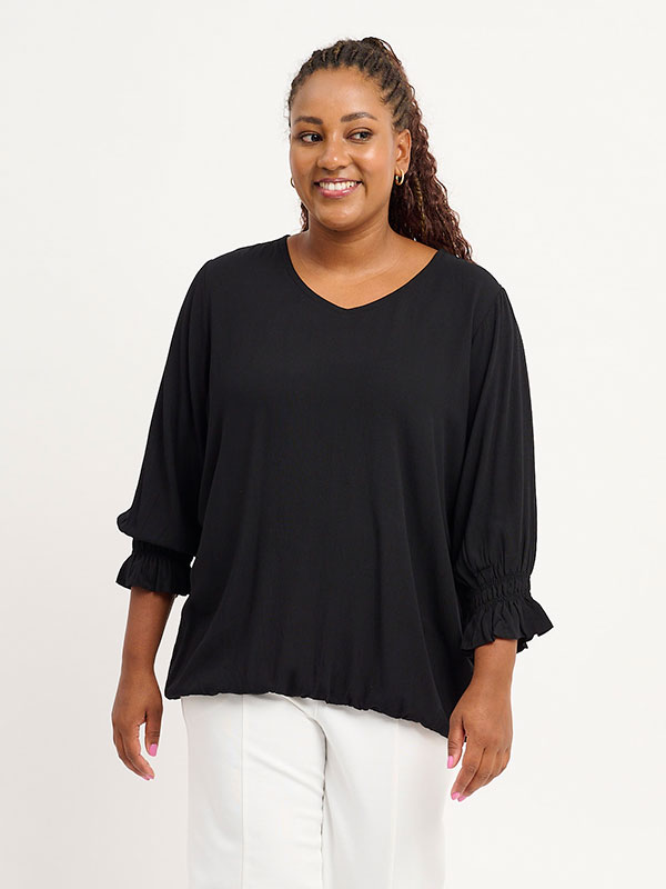 IRVINE - Plus Size Bluse fra Pont Neuf