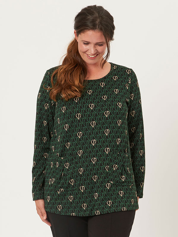 LOTTE MIE - Plus Size Bluse fra Pont Neuf