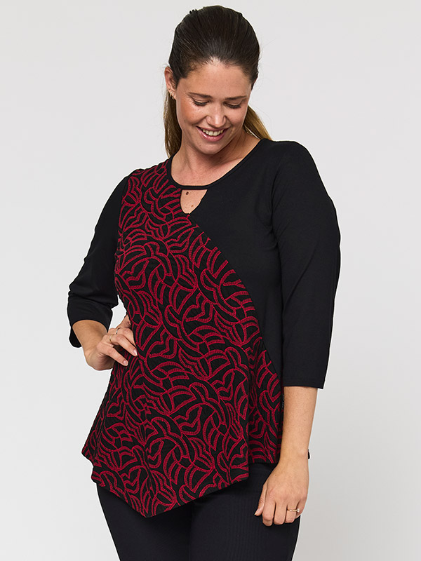 MAGRETHE - Plus Size Tunika fra Pont Neuf