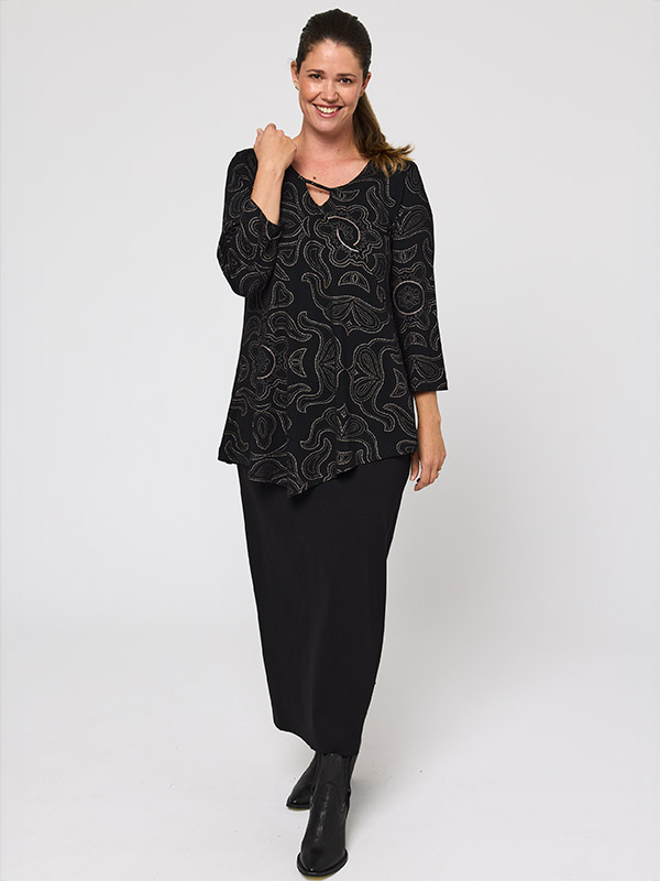 MAGRETHE - Plus Size Bluse fra Pont Neuf