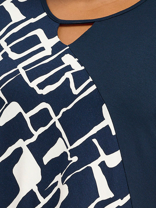 MAGRETHE SIA - Plus Size Bluse fra Pont Neuf