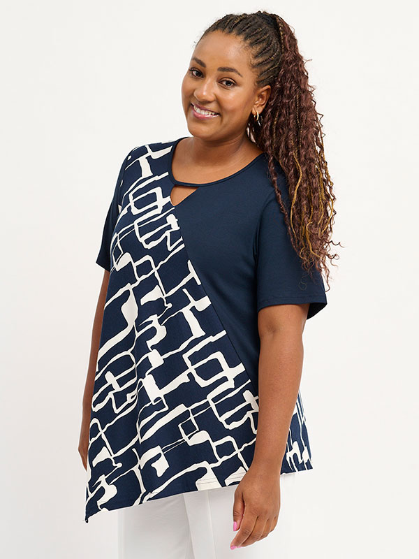 MAGRETHE SIA - Plus Size Bluse fra Pont Neuf