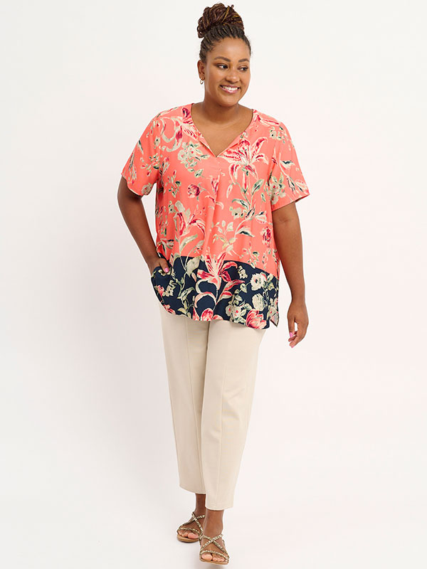 MOUDE SIA - Plus Size Bluse fra Pont Neuf