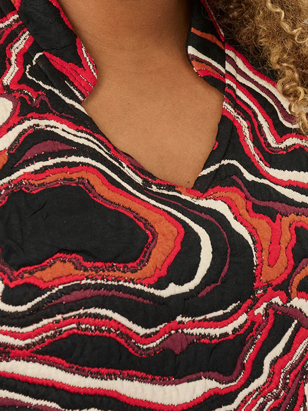 NAJDA - Plus Size Bluse fra Pont Neuf