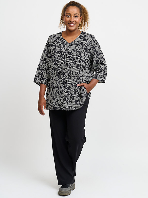 NADINA - Plus Size Bluse fra Pont Neuf