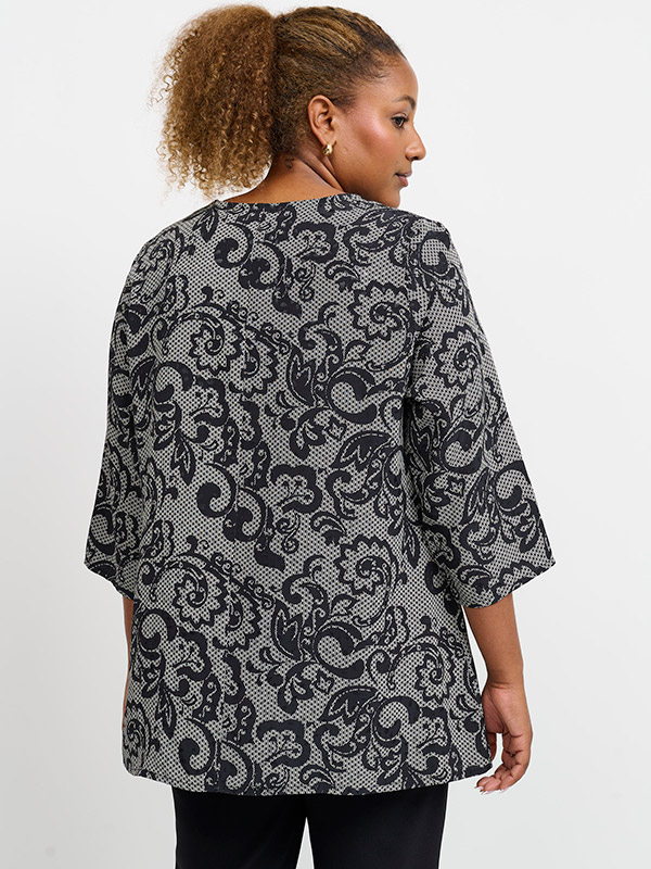 NADINA - Plus Size Bluse fra Pont Neuf