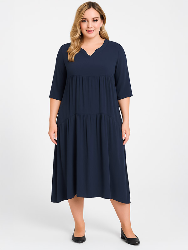 RIGMOR - Plus Size Kjole fra Pont Neuf