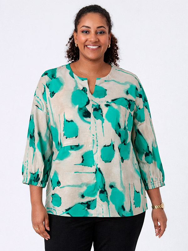 SARI - Plus Size Bluse fra Pont Neuf