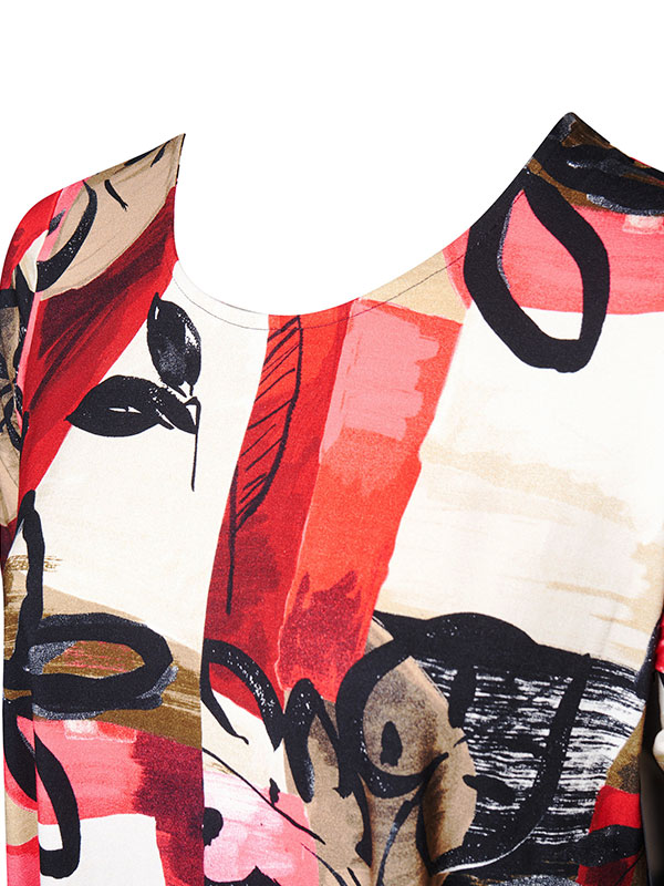 SATINA TEA - Plus Size Kjole fra Pont Neuf