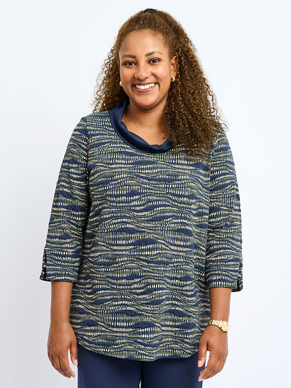 STEFFI - Plus Size Bluse fra Pont Neuf