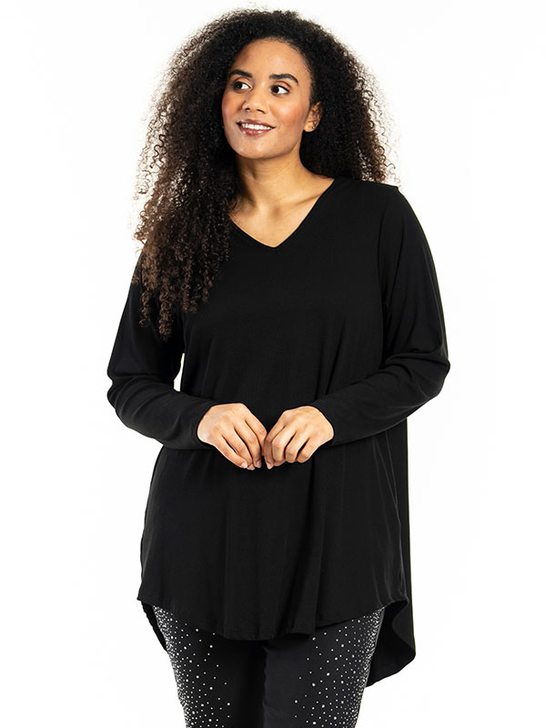 BERIT - Plus Size Bluse fra Studio