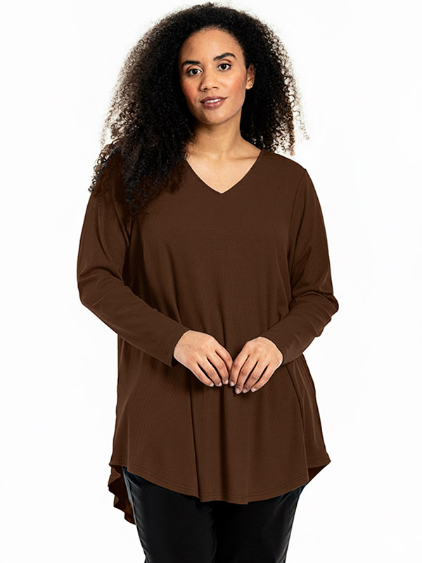 BERIT - Plus Size Bluse fra Studio