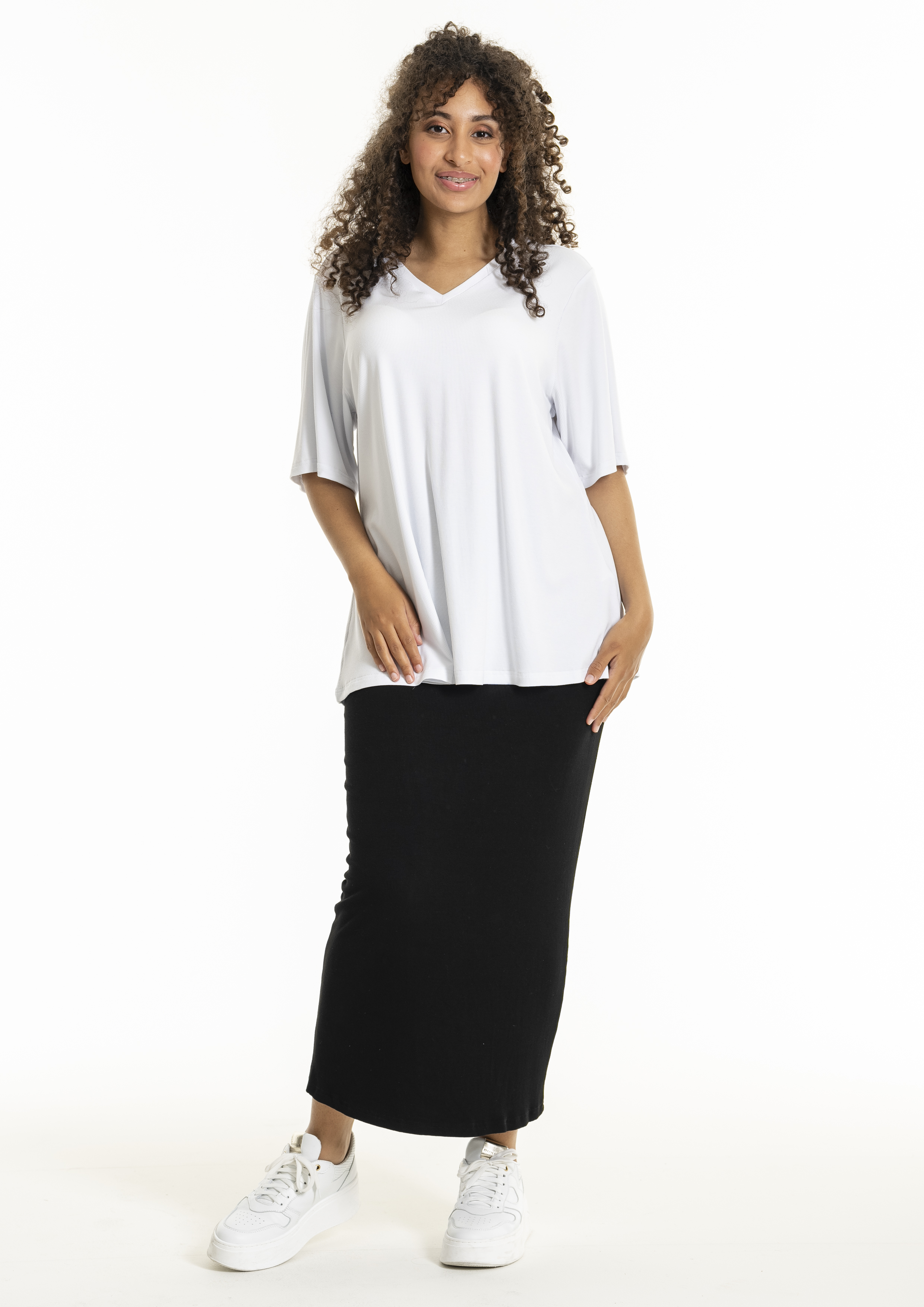 FANNI - Plus Size Skjørt fra Studio