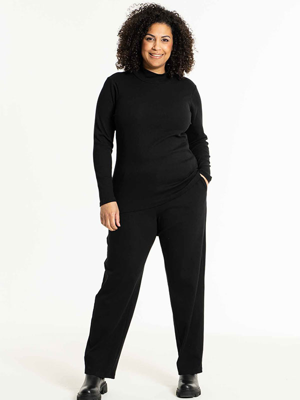 ANGLA - Plus Size Bluse fra Studio