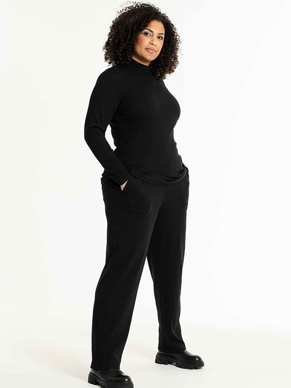 ANGLA - Plus Size Bluse fra Studio