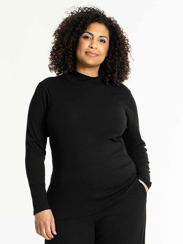 ANGLA - Plus Size Bluse fra Studio