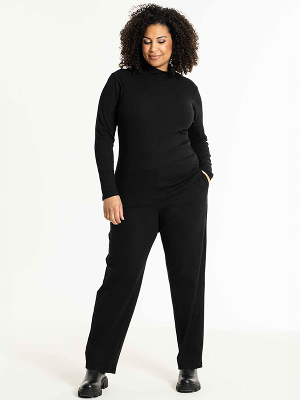 ANGLA - Plus Size Bluse fra Studio